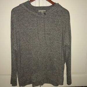 light grey heathered sweatshirt, size medium